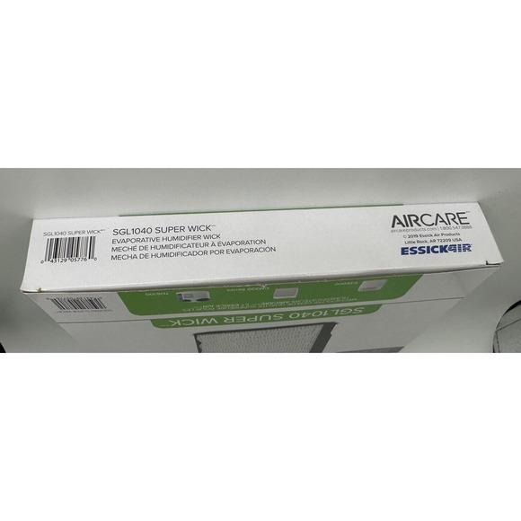 Aircare Evaporative SGL1040 Humidifier Replacement Wick Fits E35000 7D6100 CM330 - Picture 4 of 4